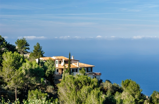 Immobilien mit Panorama-Meerblick zählen zu den begehrtesten Lagen auf Mallorca.