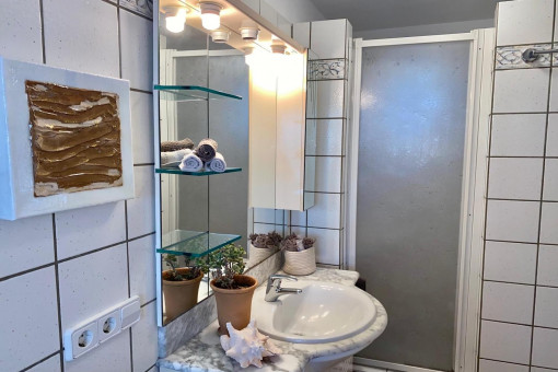 Badezimmer im Gästehaus