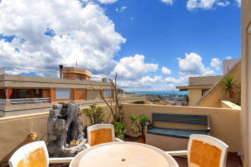 Terrasse mit Weitblick