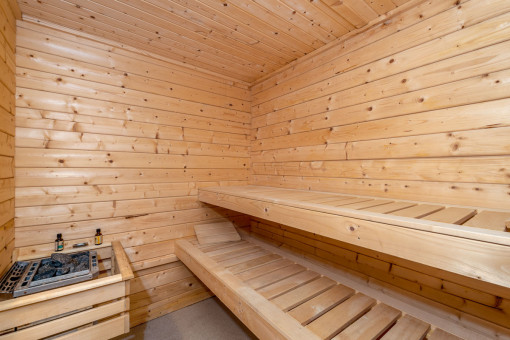 Eigener Sauna- und Spabereich