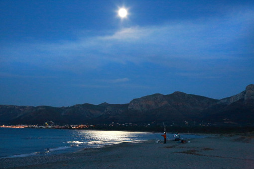 Strand bei Nacht