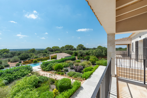 Einzigartiger Landschaftsblick vom Balkon aus