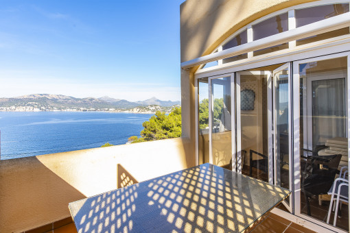 Terrasse mit Meerblick