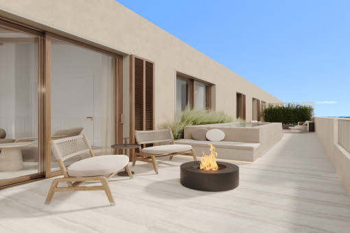 Luxuriöses Penthouse mit privatem Pool und großzügiger Terrasse in Jonquet