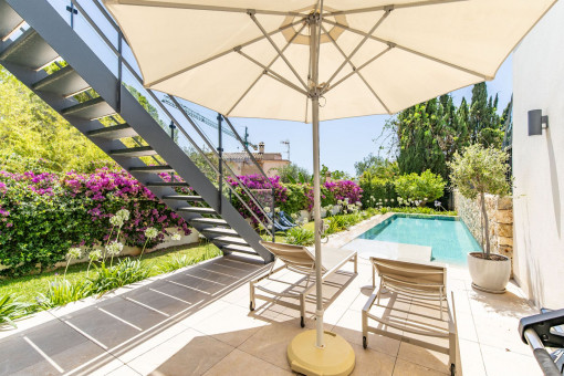Luxuriöses Duplex Apartment mit Meerblick und privatem Pool in San Augustin