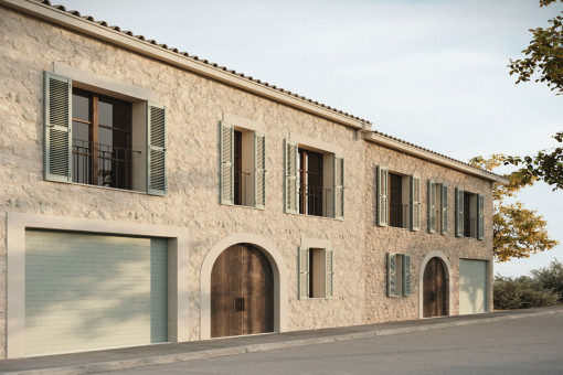 Exklusives Neubaustadthaus mit Pool und Dachterrasse in Ses Salines