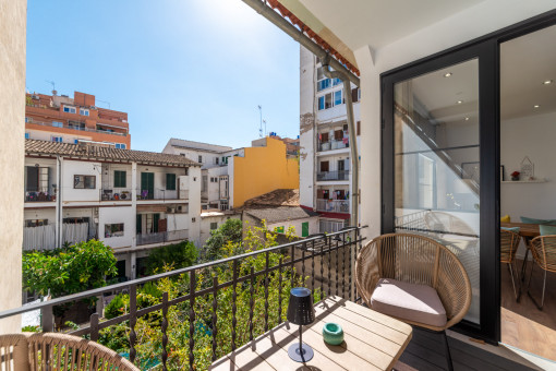 Renoviertes 3-Schlafzimmer Apartment mit Terrasse, am Rande der Altstadt von Palma