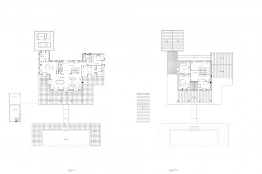 Grundriss der projektierten Finca