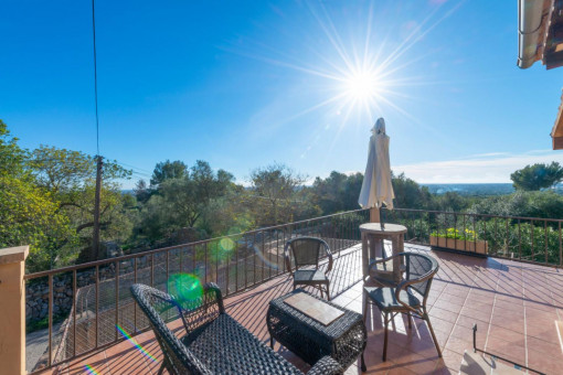 Terrasse mit Weitblick