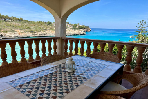 Wohnung an der Cala Mandia mit direktem Strandzugang