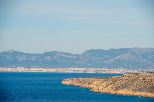 Meer- und Bergblick