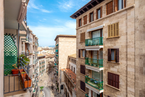 Große, sonnige Wohnung in hervorragender Lage im Zentrum von Palma